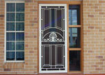 Hinged Security Door - Cast Aluminium